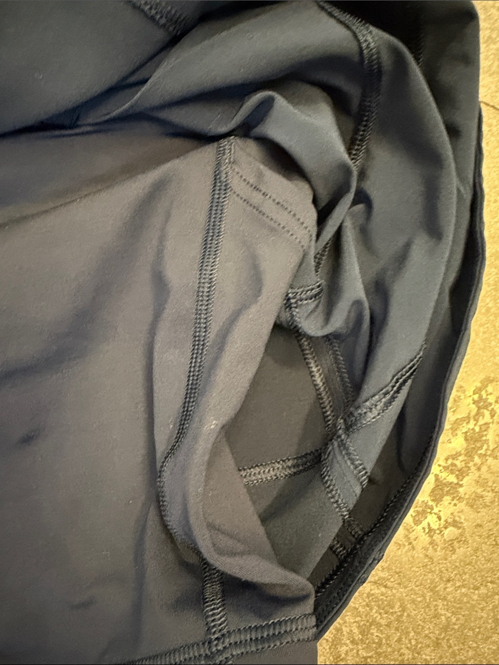 lululemon athletica Navy Performance Skort with Inner Shorts - Picture 5 of 6